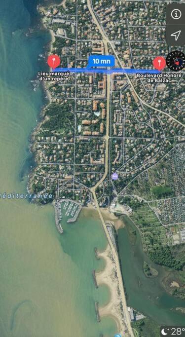 F2/4 Pers Plage-Commerces A Pieds-Parking Prive Saint Aygulf Luaran gambar