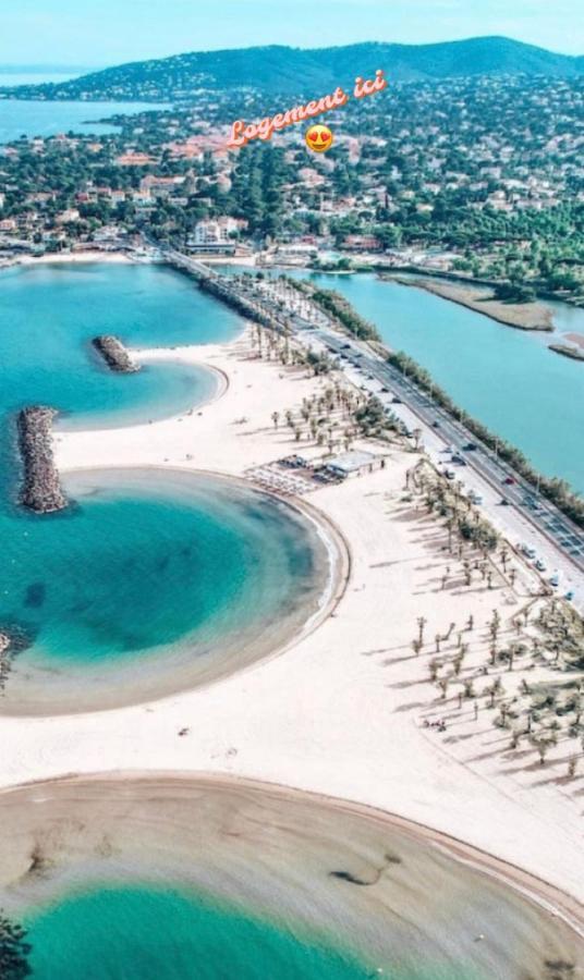 F2/4 Pers Plage-Commerces A Pieds-Parking Prive Saint Aygulf Luaran gambar